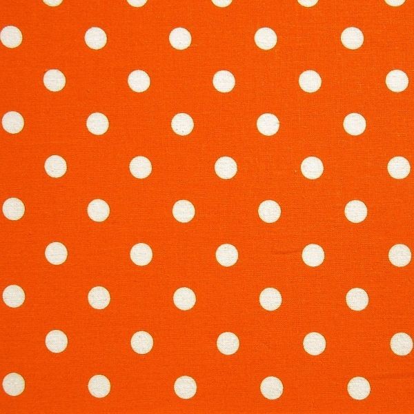tela-patchwork-lunares-blancos-sobre-naranja